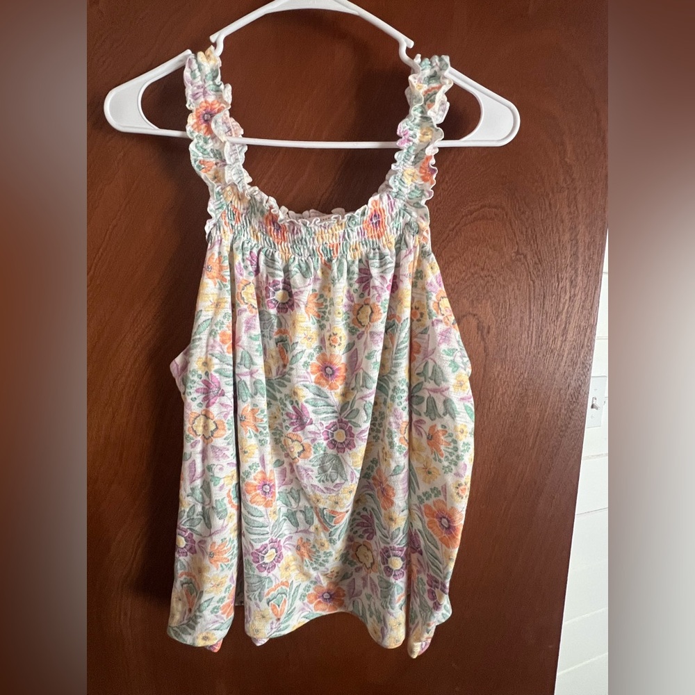 LC Lauren Conrad  Floral Tank top